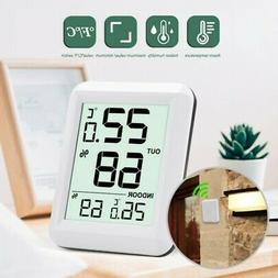 Wireless Indoor Outdoor Thermometer Digital Temperature Moni
