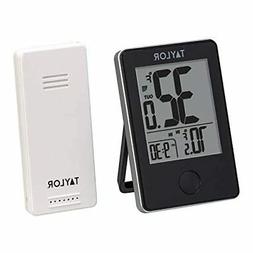 Taylor Wireless Indoor/Outdoor THERMOMETER Sensor Digital LC