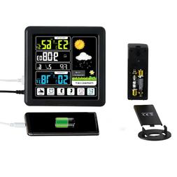 Indoor Outdoor Sensor Calendar Forecast Usb