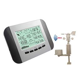, Digital Indoor Outdoor Temperature Humidity Thermometer Ra