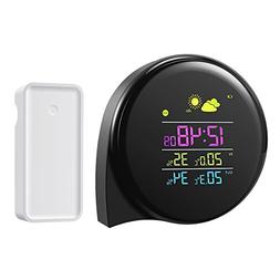 AMIR Digital Wireless Weather Station, Indoor Outdoor Thermo