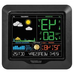 Clock Calendar Forecast Indoor Outdoor With Barometric