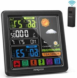 Indoor Outdoor Digital Thermometer Hygrometer Sensor