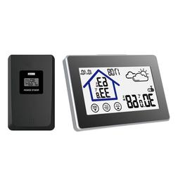 Touch Screen Thermometer Hygrometer Indoor Outdoor Wifi