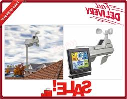 W/ 5-in-1 Sensor Temperature Humidity Gauge Wind Speed