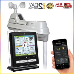 With Color Display Pc Connect Phone App Rain Wind Temp