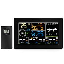 Protmex Color Wireless WiFi Smart Weather Station, Color Dis