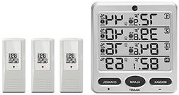 Ambient Weather WS-10 Wireless IndoorOutdoor 8-Channel Therm