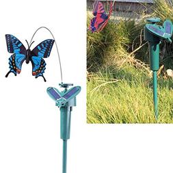LiPing Yard Stake Fluttering Butterfly/Bird Outdoor Decorati